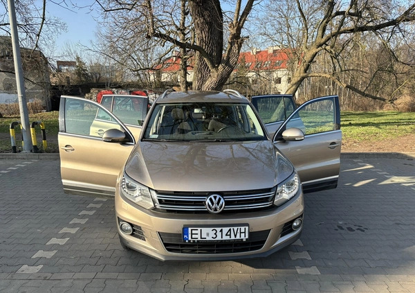 Volkswagen Tiguan cena 67900 przebieg: 147000, rok produkcji 2015 z Łódź małe 92